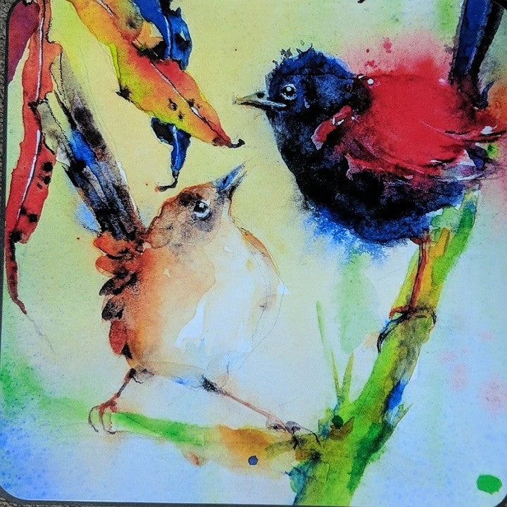 SHONAS WATERCOLOURS SQUARE PLACEMATS