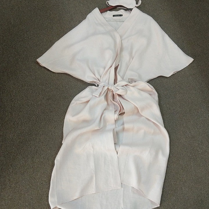 KIMONO ROBE TEA ROSE PINK SIZE MEDIUM