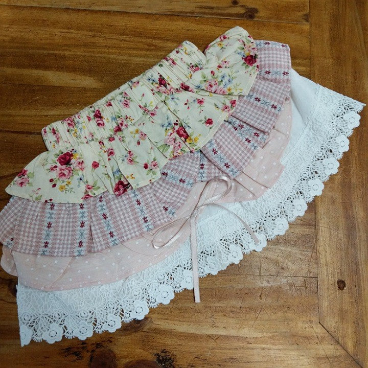 FLORAL LAYERED SKIRT