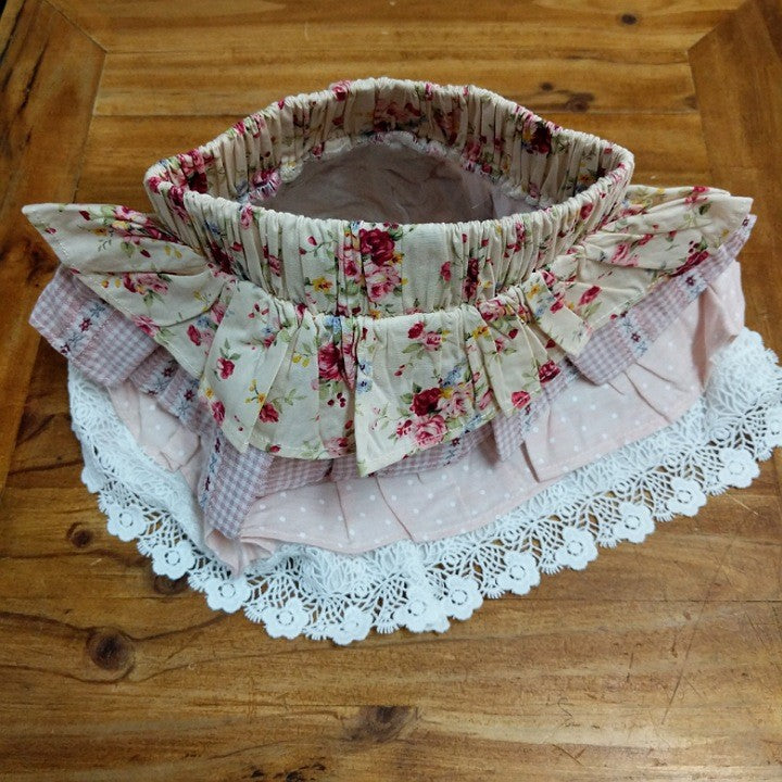 FLORAL LAYERED SKIRT