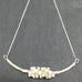 STERLING SILVER MELALEUCA PLAQUE NECKLACE