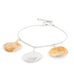 BRASS STERLING SILVER MELALEUCA BRACELET
