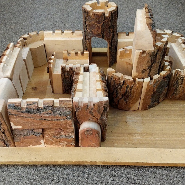 WOODEN CAMELOT CASTLE