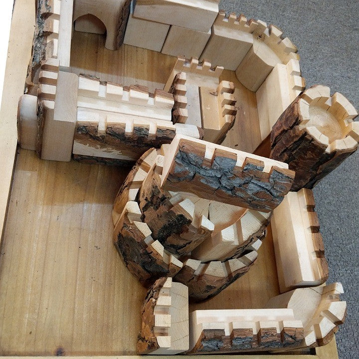 WOODEN CAMELOT CASTLE