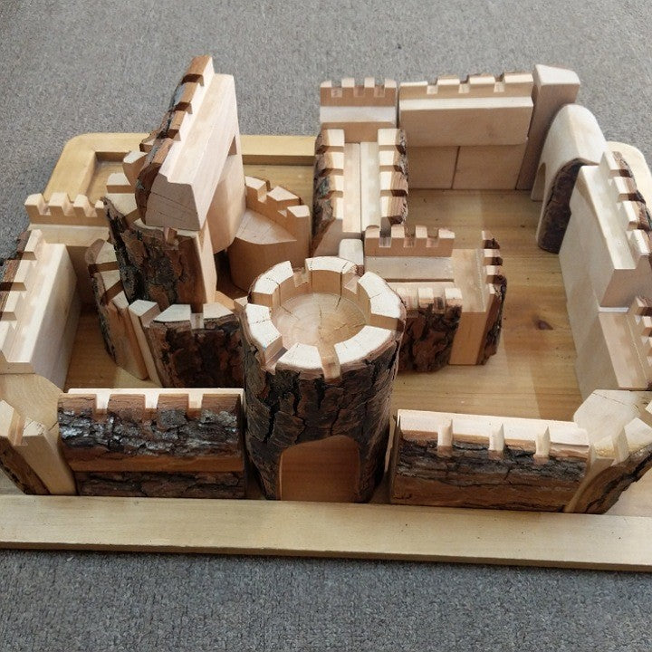 WOODEN CAMELOT CASTLE