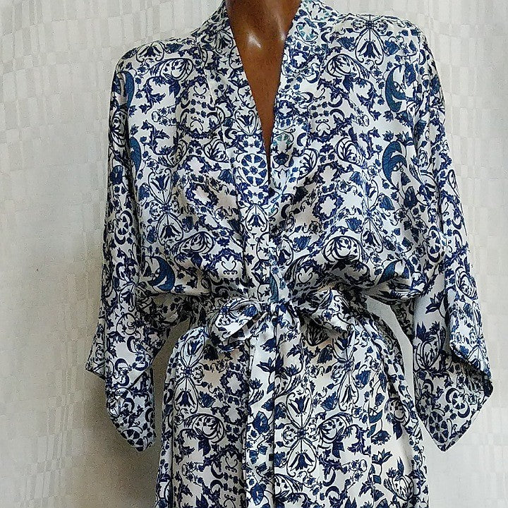 SILK ROBE DELILAH S/M