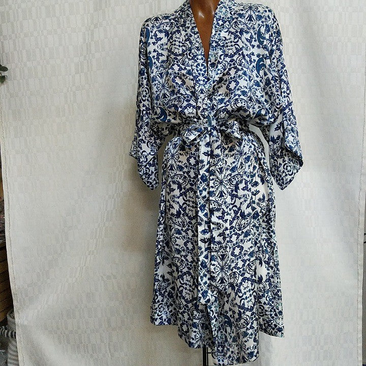 SILK ROBE DELILAH S/M