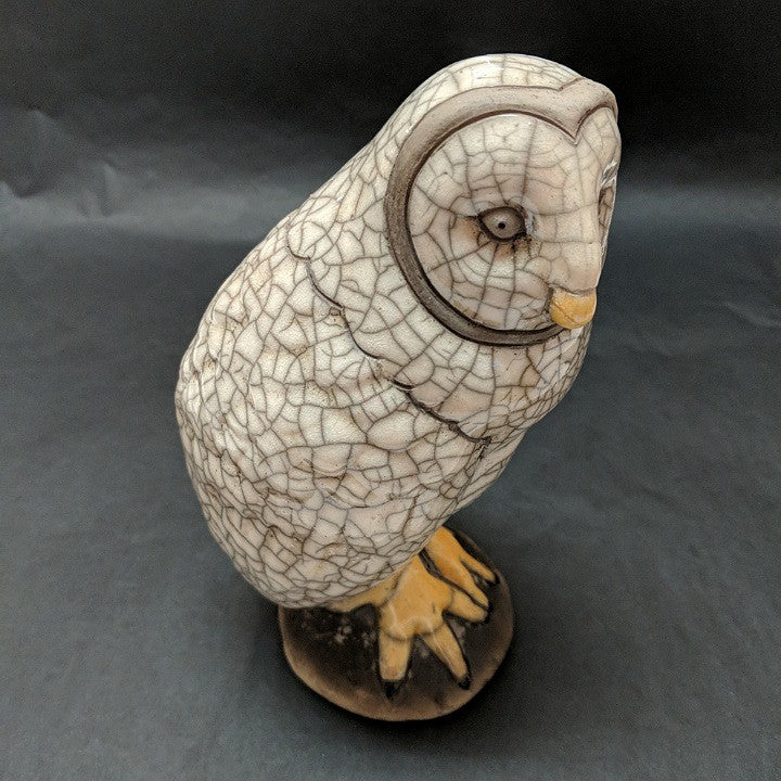 CERAMIC SNOW OWL