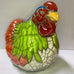 COLOURFUL CERAMIC HEN