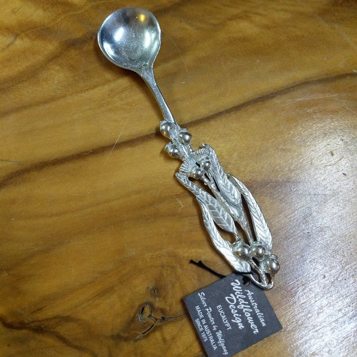 AUSTRALIAN MADE PEWTER SUGAR SPOON
