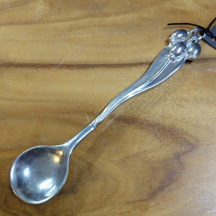 AUSTRALIAN MADE PEWTER SUGAR SPOON