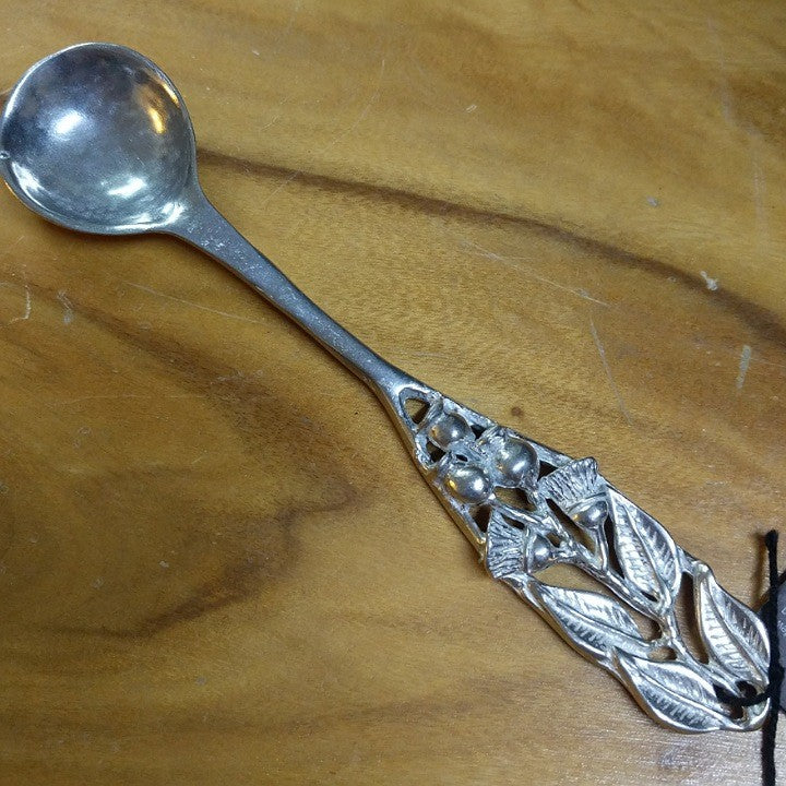 AUSTRALIAN MADE PEWTER SUGAR SPOON