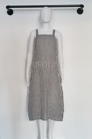 PUROLINO STRIPED LINEN DRESS