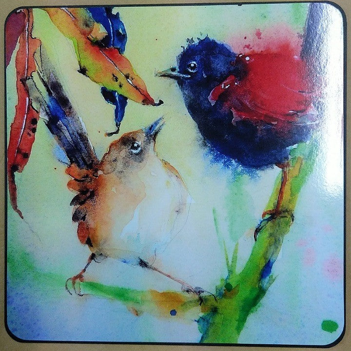 SHONAS WATERCOLOURS SQUARE PLACEMATS