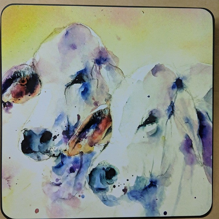 SHONAS WATERCOLOURS SQUARE PLACEMATS