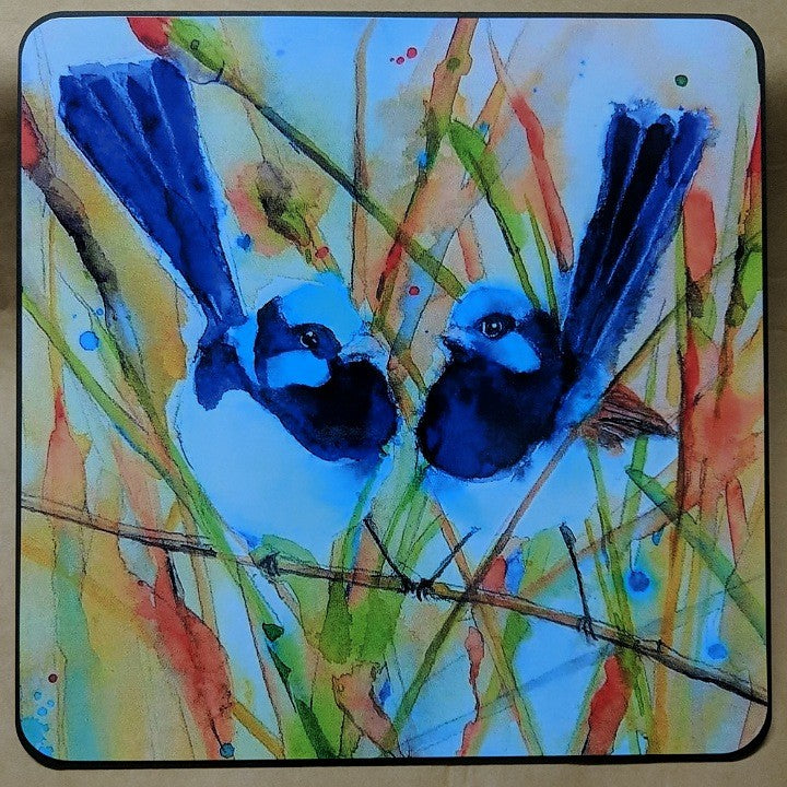 SHONAS WATERCOLOURS SQUARE PLACEMATS
