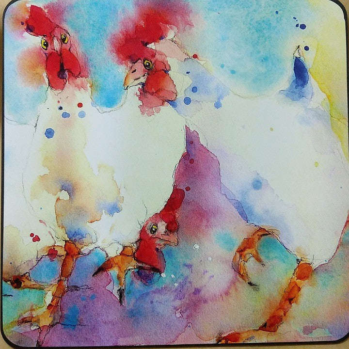 SHONAS WATERCOLOURS SQUARE PLACEMATS