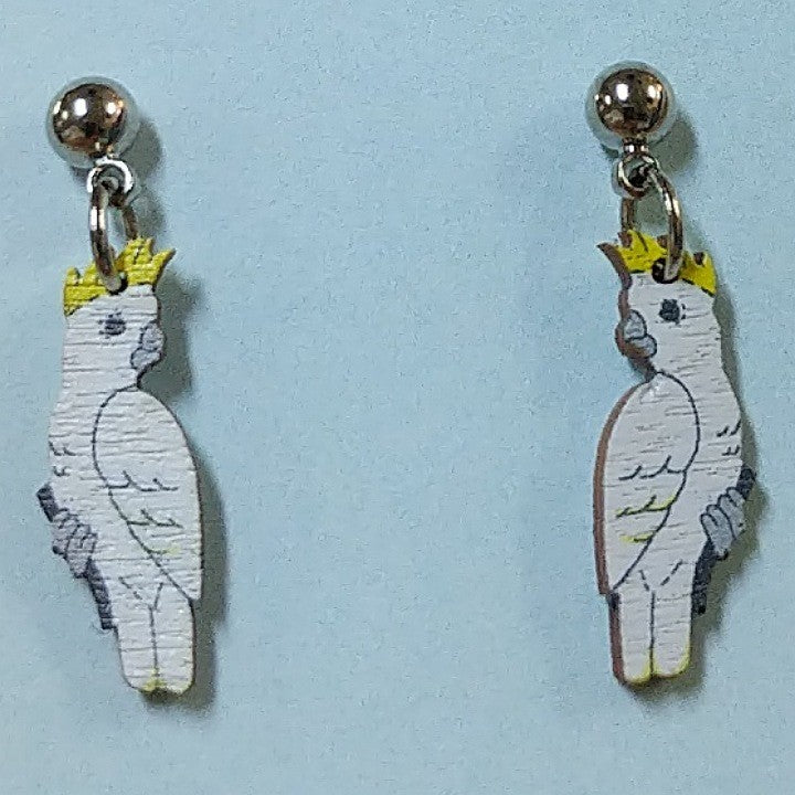 WOODEN AUSTRALIAN MADE EARRINGS