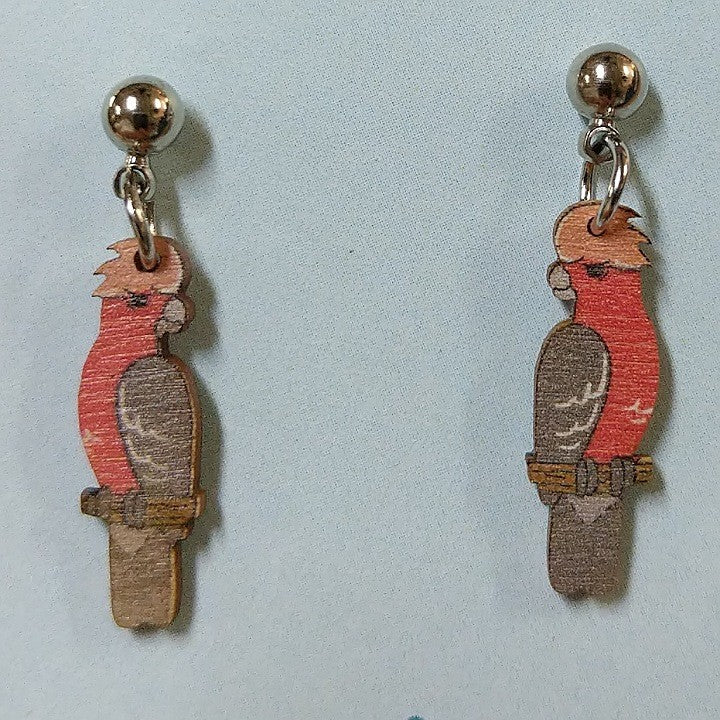 WOODEN AUSTRALIAN MADE EARRINGS
