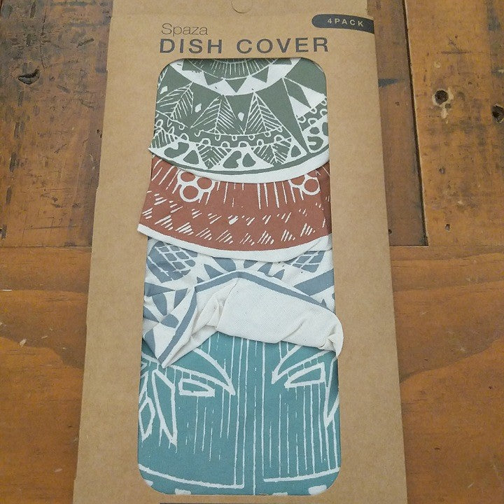 DISH OR BOWL CLOTH COVER SET 4