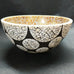 OSTRICH EGG SHELL DECORATED BOWL