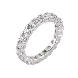 ETERNITY RING SILVER