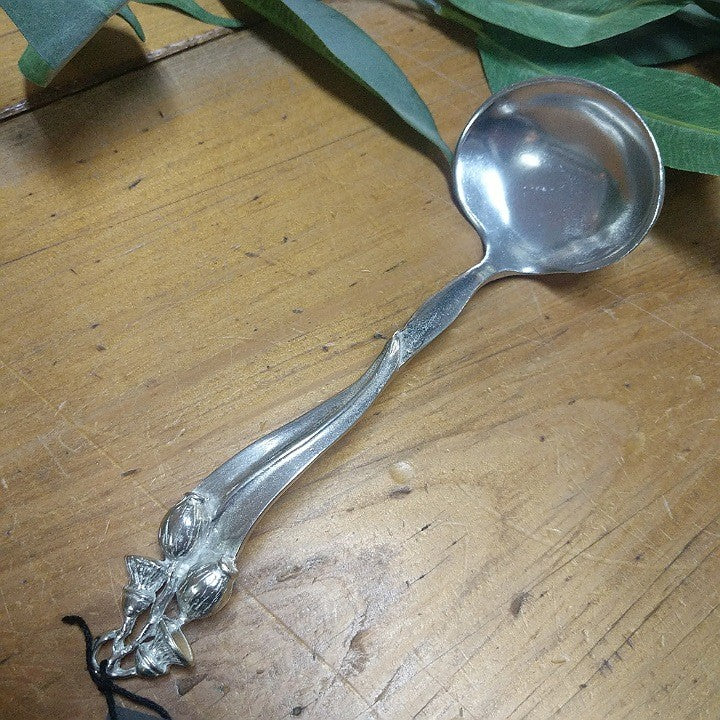 AUSTRALIAN MADE PEWTER GRAVY LADLES