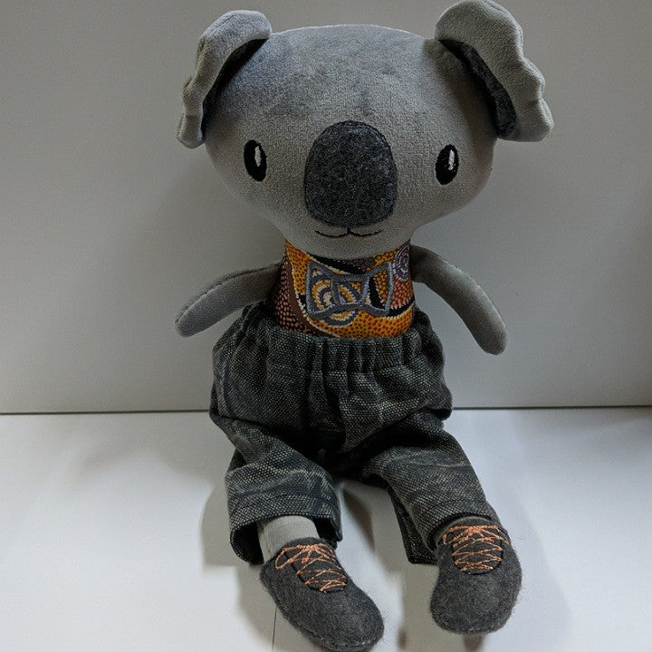 AUSTRALIAN HANDMADE SOFT TOY KOALA BOY