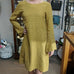 PUROLINO LINEN DRESS SEMI FITTED