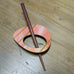 HANDMADE SCARF PIN LAGOON ORANGE