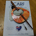 HANDMADE SCARF PIN LAGOON ORANGE