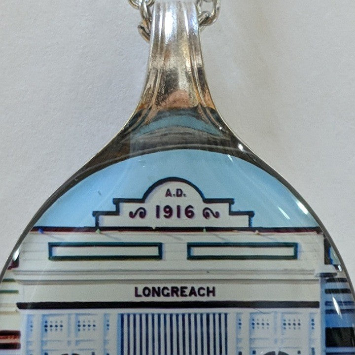 LONGREACH RAILWAY STATION RECYCLED SPOON NECKLACE