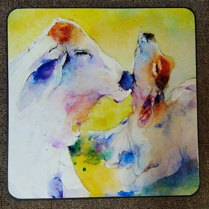 SHONAS WATERCOLOURS SQUARE PLACEMATS