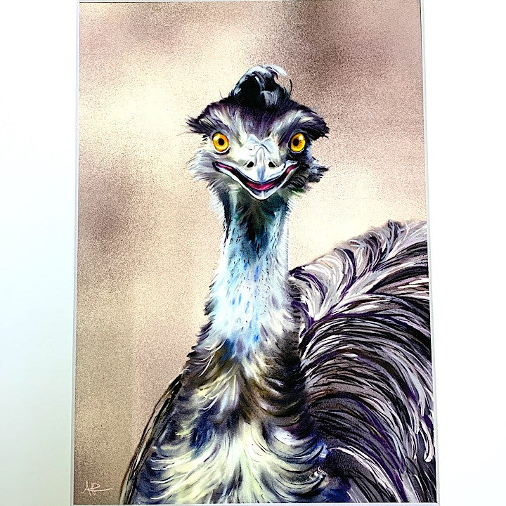 ANDI-CLAIRE PEGLER PRINT EMU