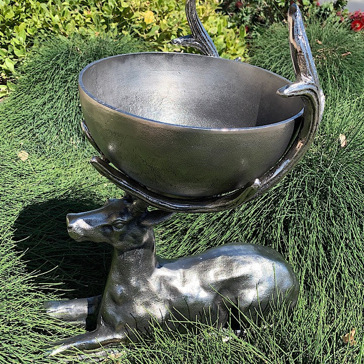 REINDEER HOLDING BOWL LARGE