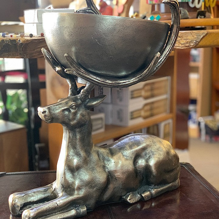 REINDEER HOLDING BOWL LARGE