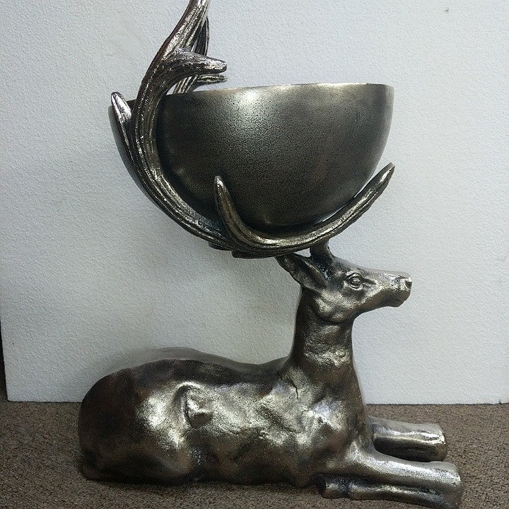 REINDEER HOLDING BOWL LARGE