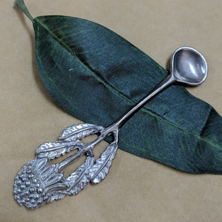 PEWTER MUSTARD SPOON