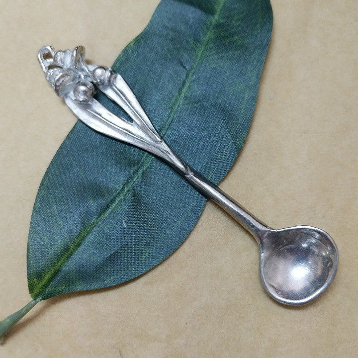 PEWTER MUSTARD SPOON