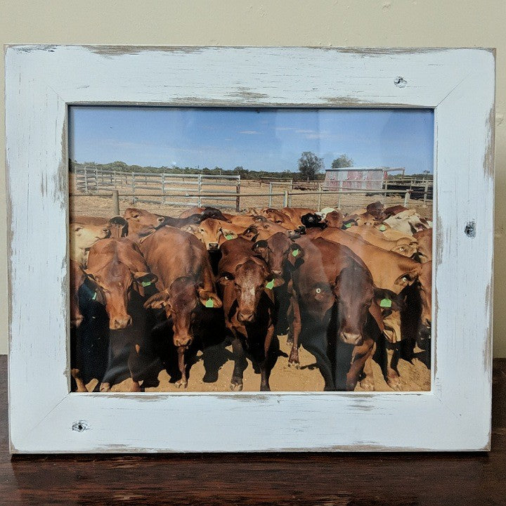 RECYCLED TIMBER FRAMES WHITEWASHED 8 x 10