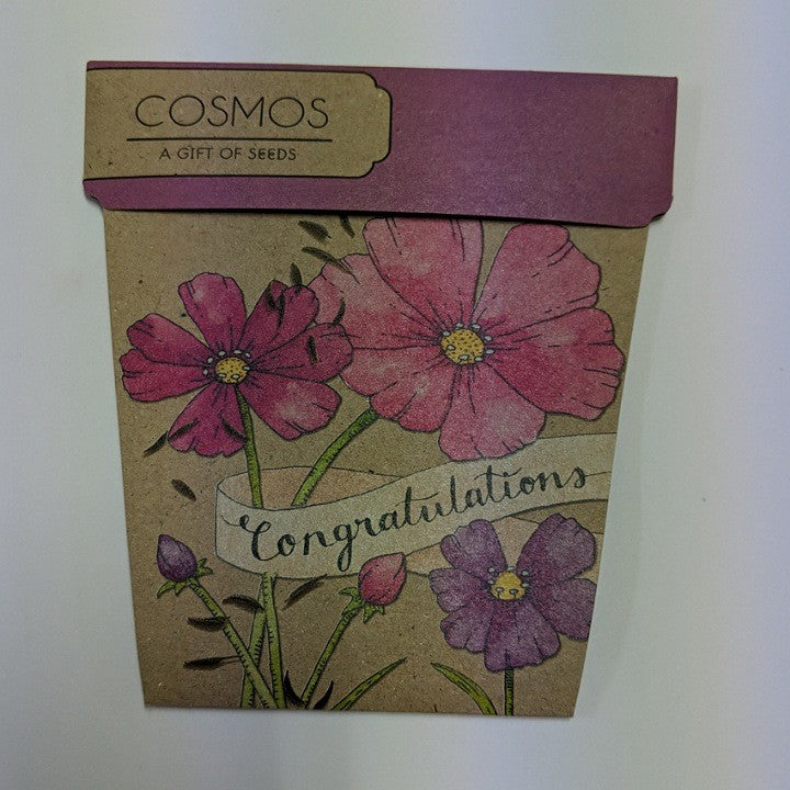 GIFT OF SEEDS CONGRATULATIONS