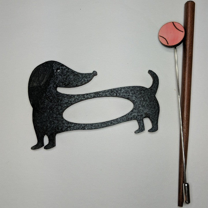 HANDMADE WOODEN SCARF RING WITH PIN