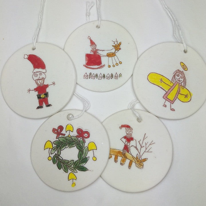 CERAMIC CHRISTMAS DECORATION