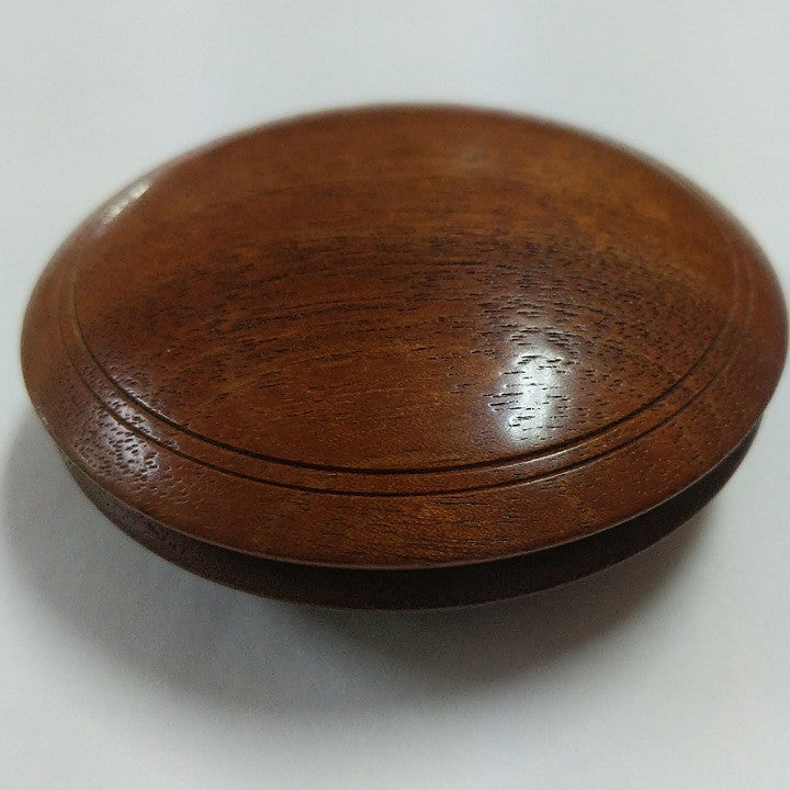 RED CEDAR BOX WITH THREADED LID