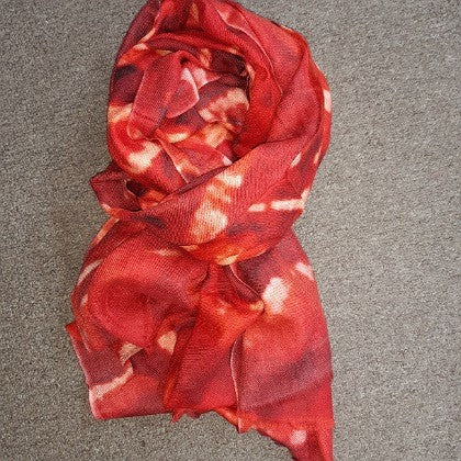 SCARF FINE MERINO WOOL SPINNING