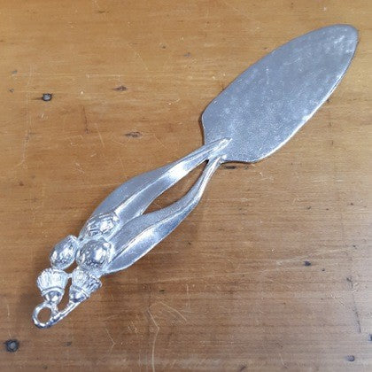 AUSTRALIAN MADE SILVER PEWTER CAKE SERVERS