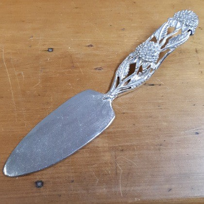 AUSTRALIAN MADE SILVER PEWTER CAKE SERVERS