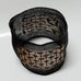 MILENA ZU BANGLE SILK THREAD THROUGH BRASS PLATED SILVER WEAVE