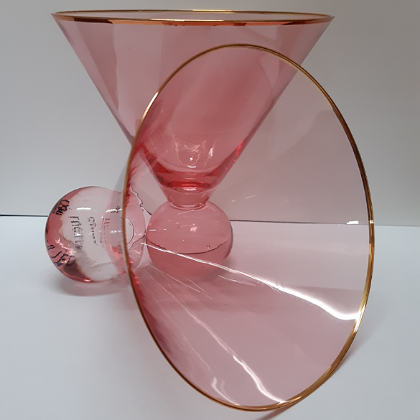PINK MARTINI GLASSES SET 2