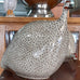 CERAMIC GUINEA FOWL GREY